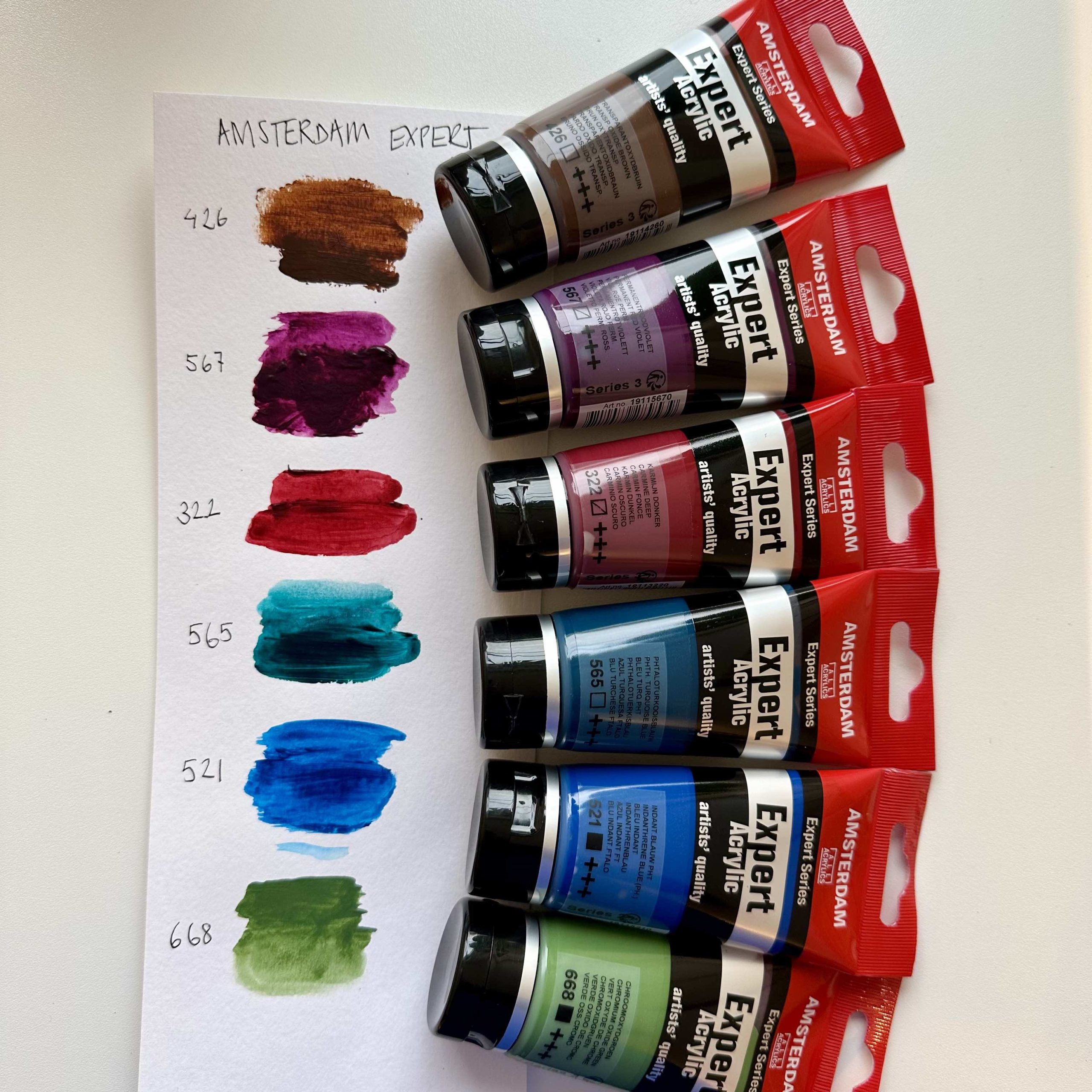 Amsterdam Expert Series Acrylic Paints and Sets